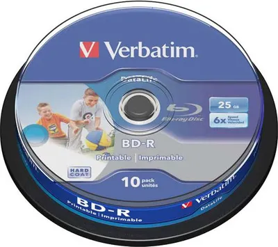 Disk Blu-ray Verbatim, 25GB 6x, 10 copë - 1