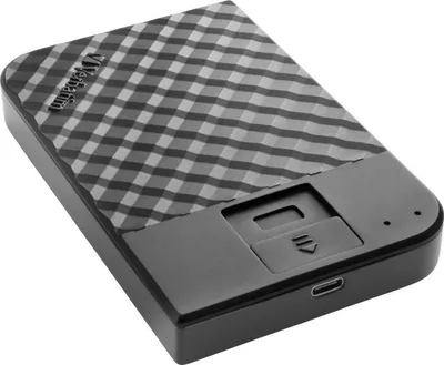 Disk i jashtëm Verbatim me gjurmë gishtash, 2TB, i zi - 1