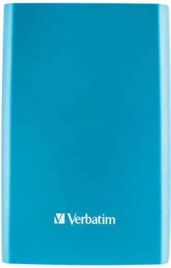 Disk i jashtëm HDD Verbatim Store 'n' Go, 1TB, 2.5“, i kaltër