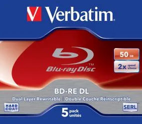 Disk Verbatim BD-RE 50GB, 5 copë - 1