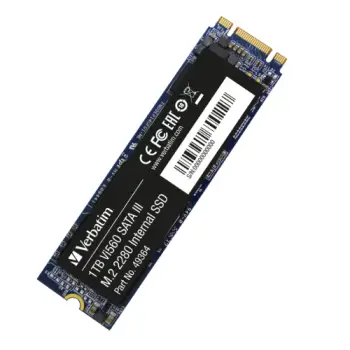 Disk i brendshëm SSD Verbatim Vi550 S3, 1TB, i zi