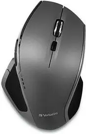 Maus Verbatim Deluxe, wireless, USB, i zi dhe i hirt