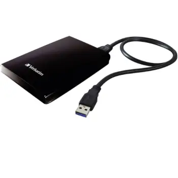 Disk i jashtëm Verbatim HDD 2.5", 2TB, USB 3.0, i zi