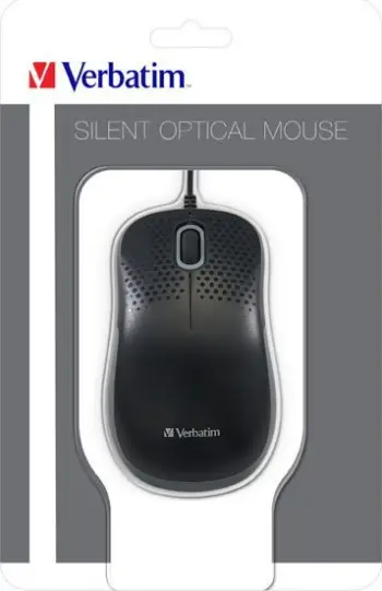 Maus Verbatim Silent, me kabllo, USB, i zi