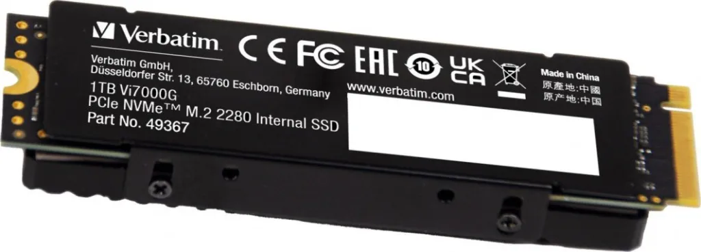 Disk SSD Verbatim Vi7000, 1TB, M.2 2280 PCI-E x4 Gen4 NVMe - 2