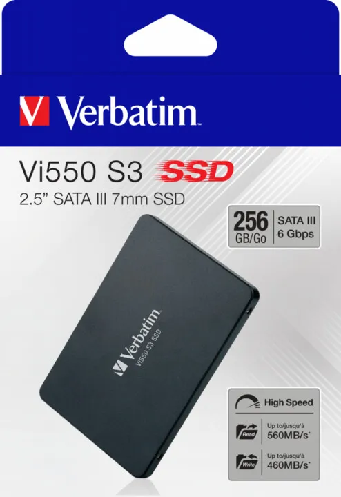 Disk SSD Verbatim Vi550 S3, 2.5", 256GB - 3
