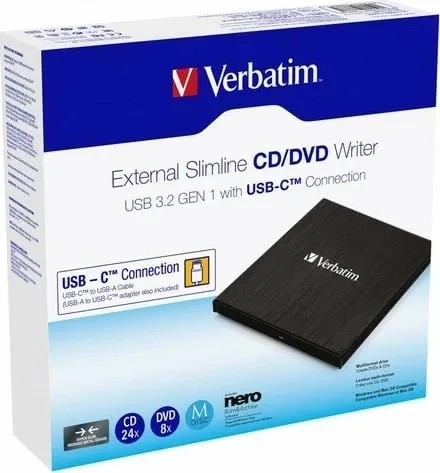 Drive optik Verbatim Slimline USB 3.2 (43886) - 4