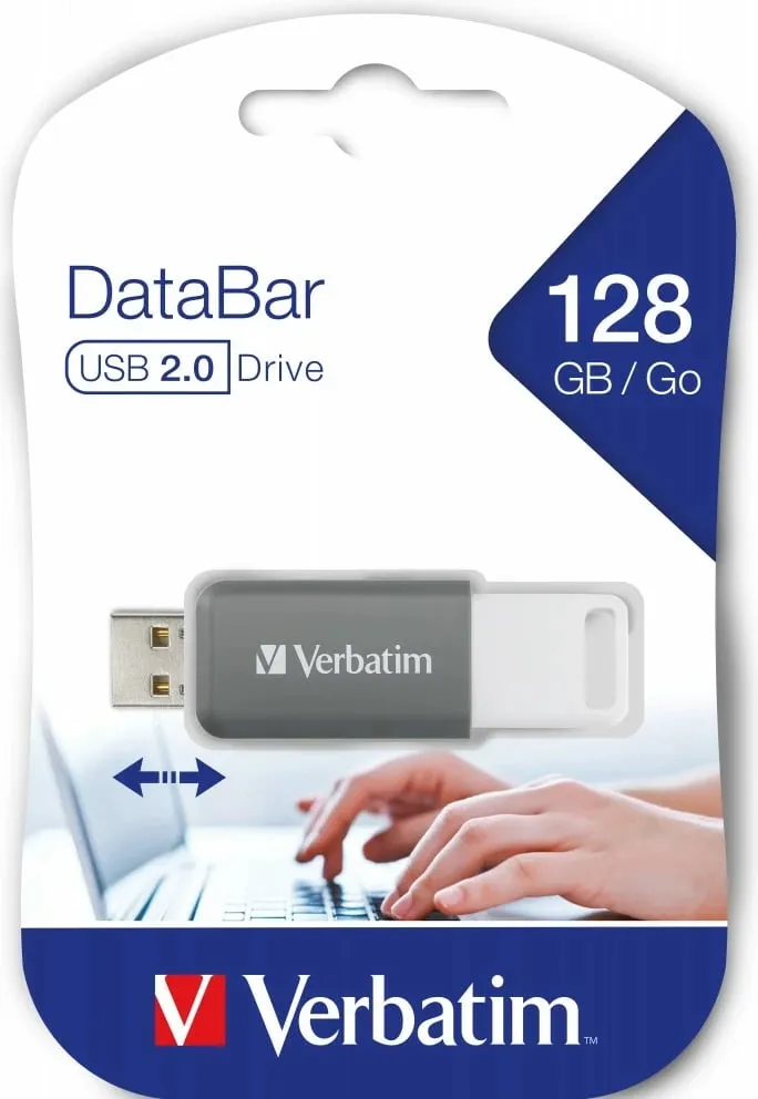 USB Verbatim DataBar, 128GB, USB 2.0, i zi - 2