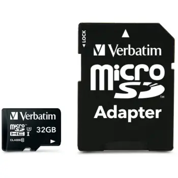 Kartelë microSDHC Verbatim Pro 32 GB, Class 10, UHS, e zezë