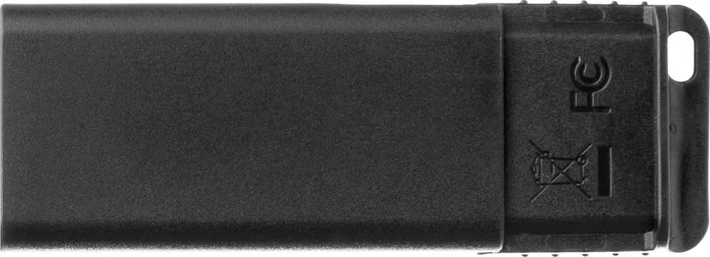 USB Verbatim Slider, 128GB, e zezë - 4