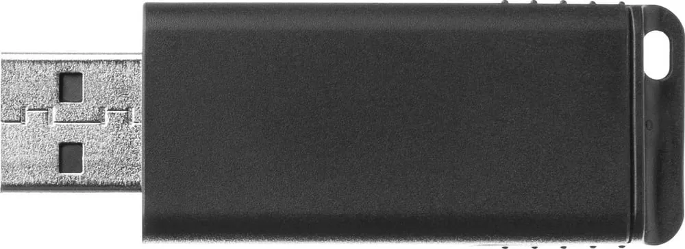 USB Verbatim Slider, 128GB, e zezë - 5