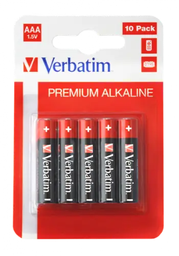 Bateri AAA Verbatim Premium Alkaline LR03, 1.5V