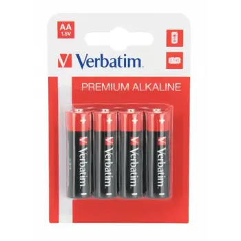 Bateri Verbatim Premium Alkaline Lr6, 1.5V, Aa 49921