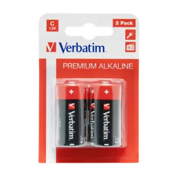 Bateri D Verbatim Premium Alkaline 1.5V
