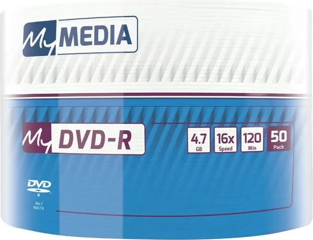 Disk Verbatim DVD-R, 4.7GB, 16x 50 copë - 2