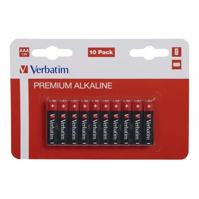 Bateri Verbatim Alkaline Aaa1.5 10/1 - 1