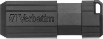 USB Verbatim Store 'n' Go Pin Stripe, 32GB, e zezë (49064)
