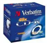 Set CD-R Verbatim, 700 MB, 52x, 10 copë