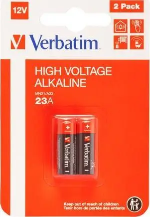 Bateri alkaline Verbatim 23A 12V, paketë 1 copë