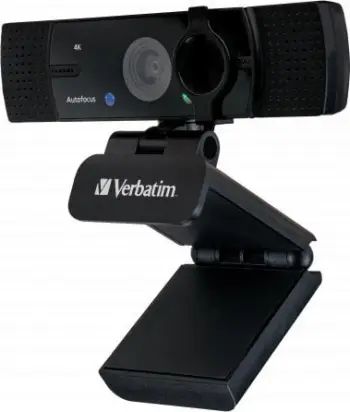 Kamerë interneti Verbatim 4K Ultra High Definition, 4K, USB, e zezë
