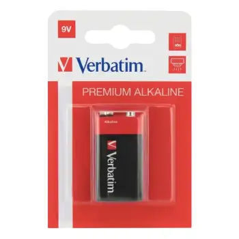 Bateri Verbatim Premium Alkaline 9 V, 49924