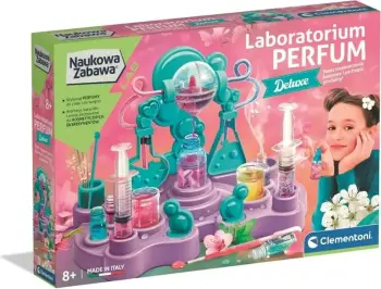 Set shkencor Clementoni Scientific Fun Deluxe Perfume Laboratory, laborator parfumesh, për fëmijë