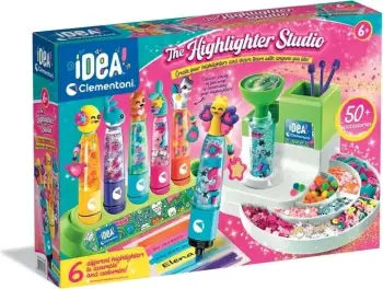 Set kreativ Clementoni Creative Set Art Marker Factory Creator Highlighter, laborator për krijim markerësh, 6+