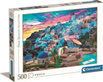 Puzzle Clementoni Greece View 35149, 500 copa, 49 x 36 cm, shumëngjyrëshe