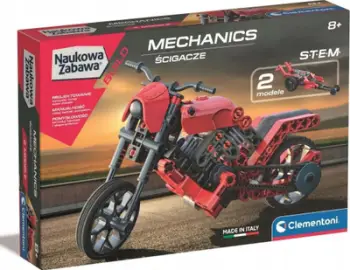 Set edukativ Clementoni Mechanics Laboratory Racers, STEM, për fëmijë 8+