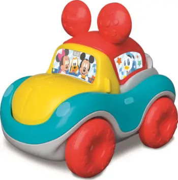 Lodër makinë Clementoni Baby Assembly Car Disney 17722, montim çmontim, plastike e ricikluar, shumëngjyrëshe
