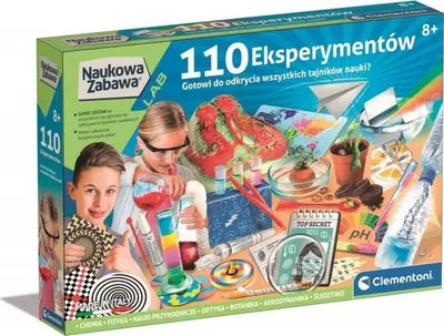 Set eksperimentesh shkencore Clementoni Scientific Fun, 110 eksperimente, për fëmijë 8+ - 1