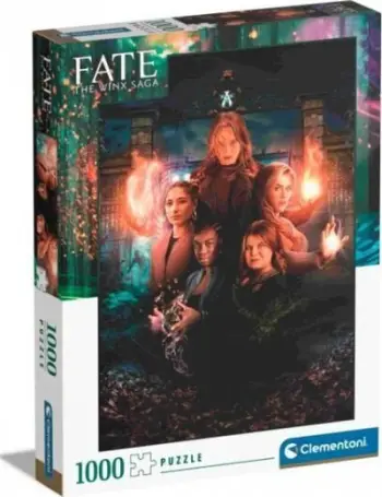 Puzzle Clementoni Saga Winx, 1000 pjesë, për fëmijë dhe të rritur, shumengjyrësh