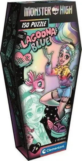 Puzzle Clementoni Monster High Lagoona Blue, 150 copa, shumëngjyrësh