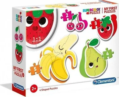 Puzzle Clementoni My First Puzzle Fruits, 2+, 14 elemente - 1