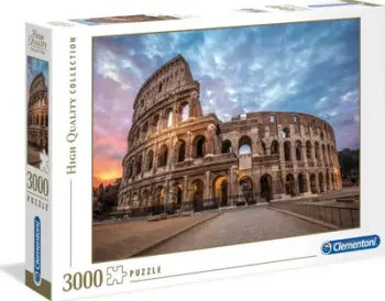 Lodër puzzle Clementoni Colloseum Sunrise, 3000 copë