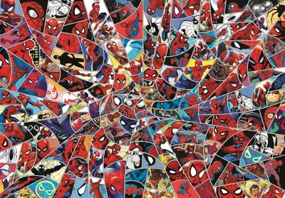 Puzzle Clementoni Spider Man Compact, 1000 pjesë, 70x50 cm, shumëngjyrësh - 2