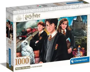 Puzzle Clementoni Harry Potter, 1000 pjesë, shumëngjyrësh