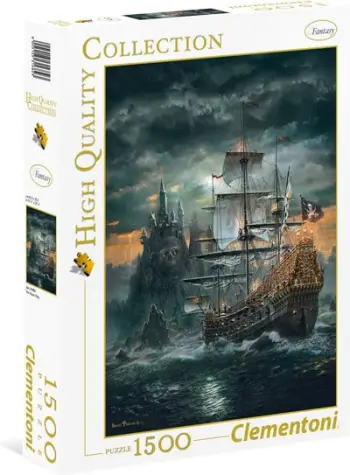 Puzzle Clementoni Pirate Ship, 1500 copë
