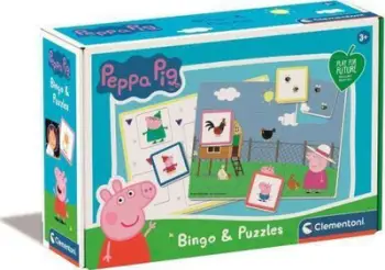 Loja Bingo Clementoni Peppa Pig 16737, edukative, për fëmijë