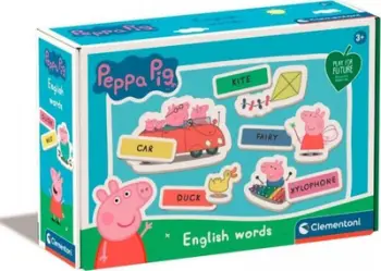 Lojë edukative Clementoni English for the Youngest Peppa Pig 16738, 26 figura, mësim i anglishtes, shumëngjyrëshe
