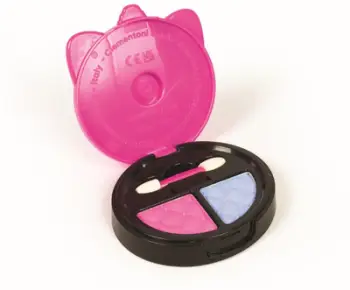 Set grim Clementoni Crazy Chic Animal Eyeshadow Makeup, mini paletë sysh për fëmijë, ngjyra të ndryshme