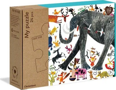 Puzzle Clementoni My Animals, 24 elemente - 1