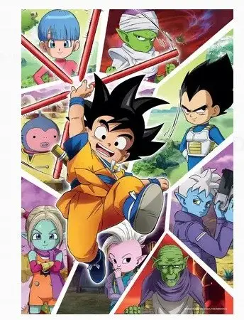 Puzzle CLEMENTONI Dragonball Daima, 104 pjesë, 6 vjeç e lart, shumëngjyrësh