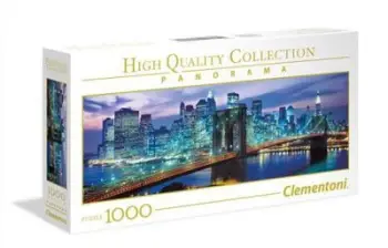 Puzzle Clementoni Panorama York Brooklyn Bridge 39434, 1000 pjesëza