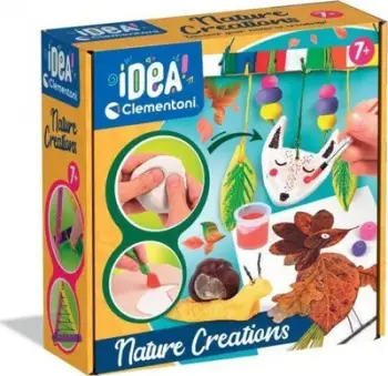 Set kreativ Clementoni Art Surprise Inspirations From Nature, me brum kripe, mbajtëse lapsash, shumëngjyrësh