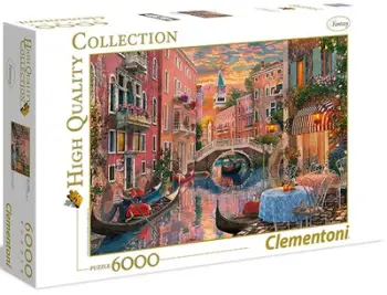 Puzzle Clementoni Venice Evening Sunset (36524), 6000 pjesë, shumëngjyrësh