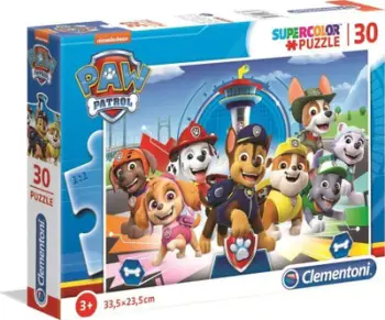 Puzzle Clementoni Paw Patrol, 30 elemente