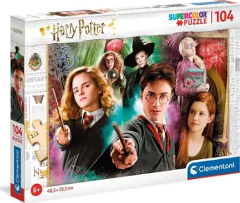 Puzzle Clementoni Harry Potter, 104 elemente, shumëngjyrëshe