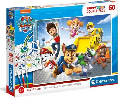 Puzzle Clementoni Happycolor Robot, 60 pjesë - 1