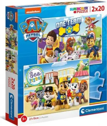Puzzle Clementoni Paw Patrol 24779, 3+ vjeç, 20 pjesëza